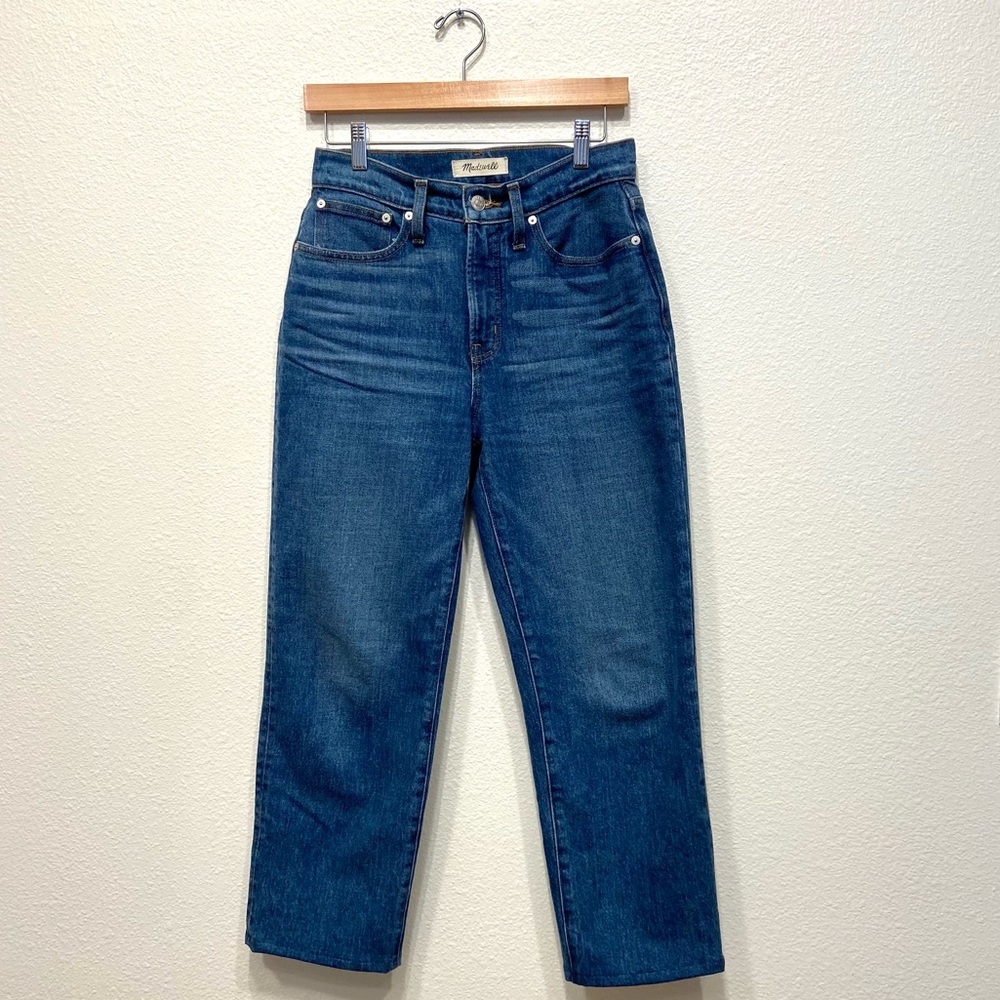 Madewell Perfect Vintage Straight Jeans (Hemmed)